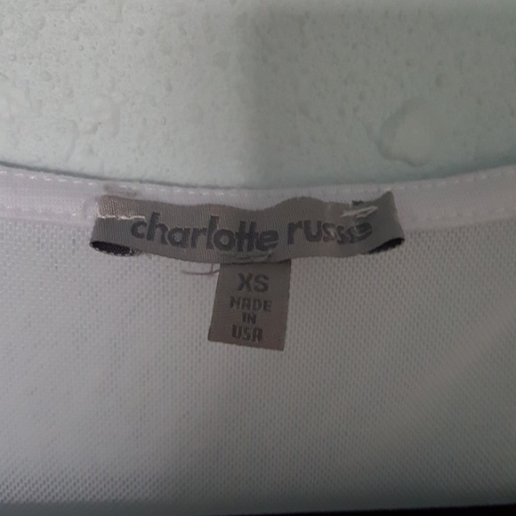 White Peplum Lace top - Picture 4 of 5